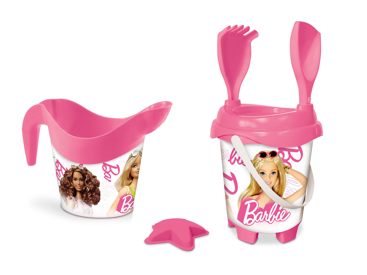 Set giochi da spiaggia con annaffiatoio barbie