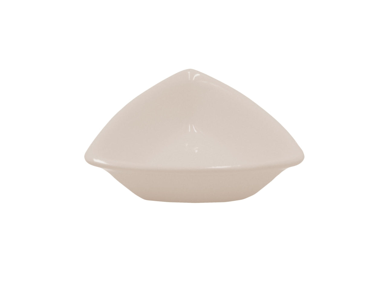 Ciotola romeo crema triangolo 15xh4x14cm