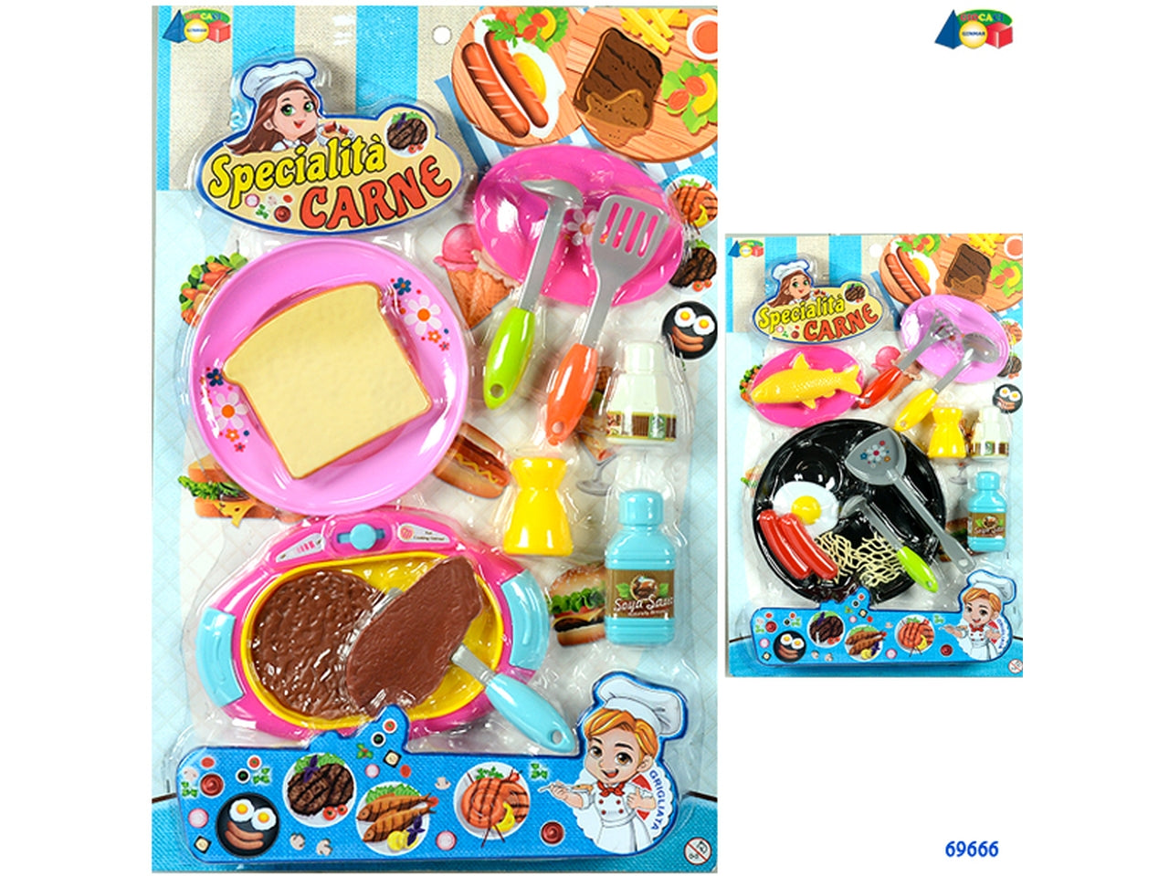 Set cucina specialita' carne ass.