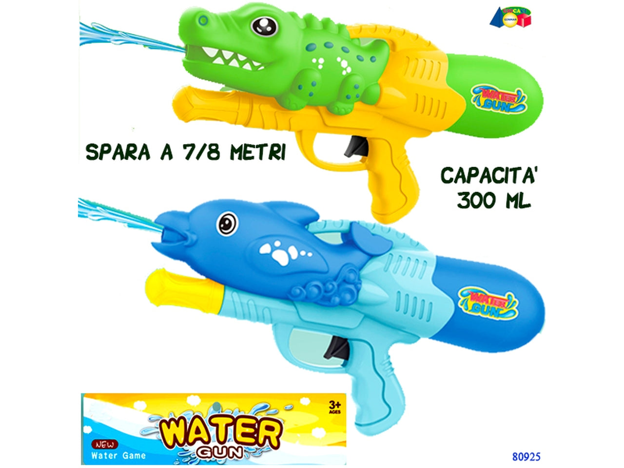 Mitra acqua a pressione delfino/cocco ass.