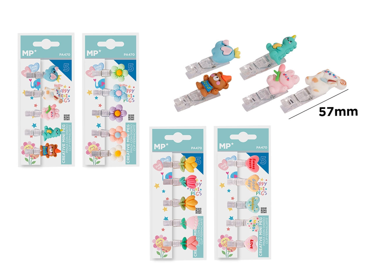 Mp mollette con decorazioni