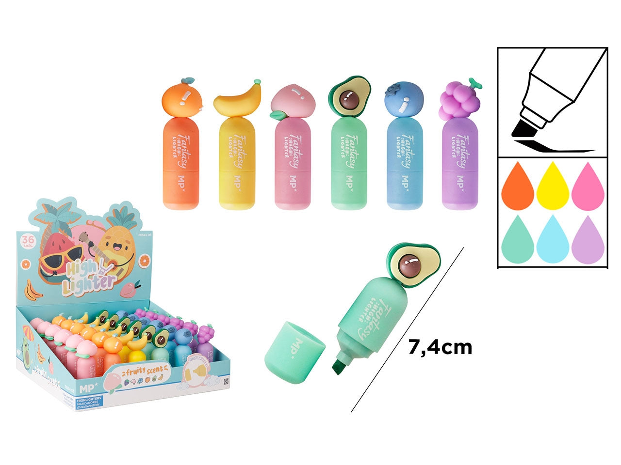 Mp evidenziatore fantasia