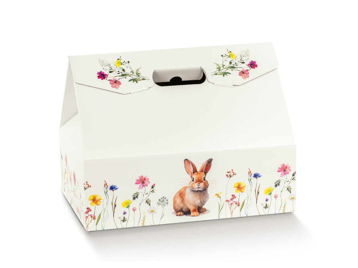 Scatola spring flowes baulotto 33,5x23,5x25cm