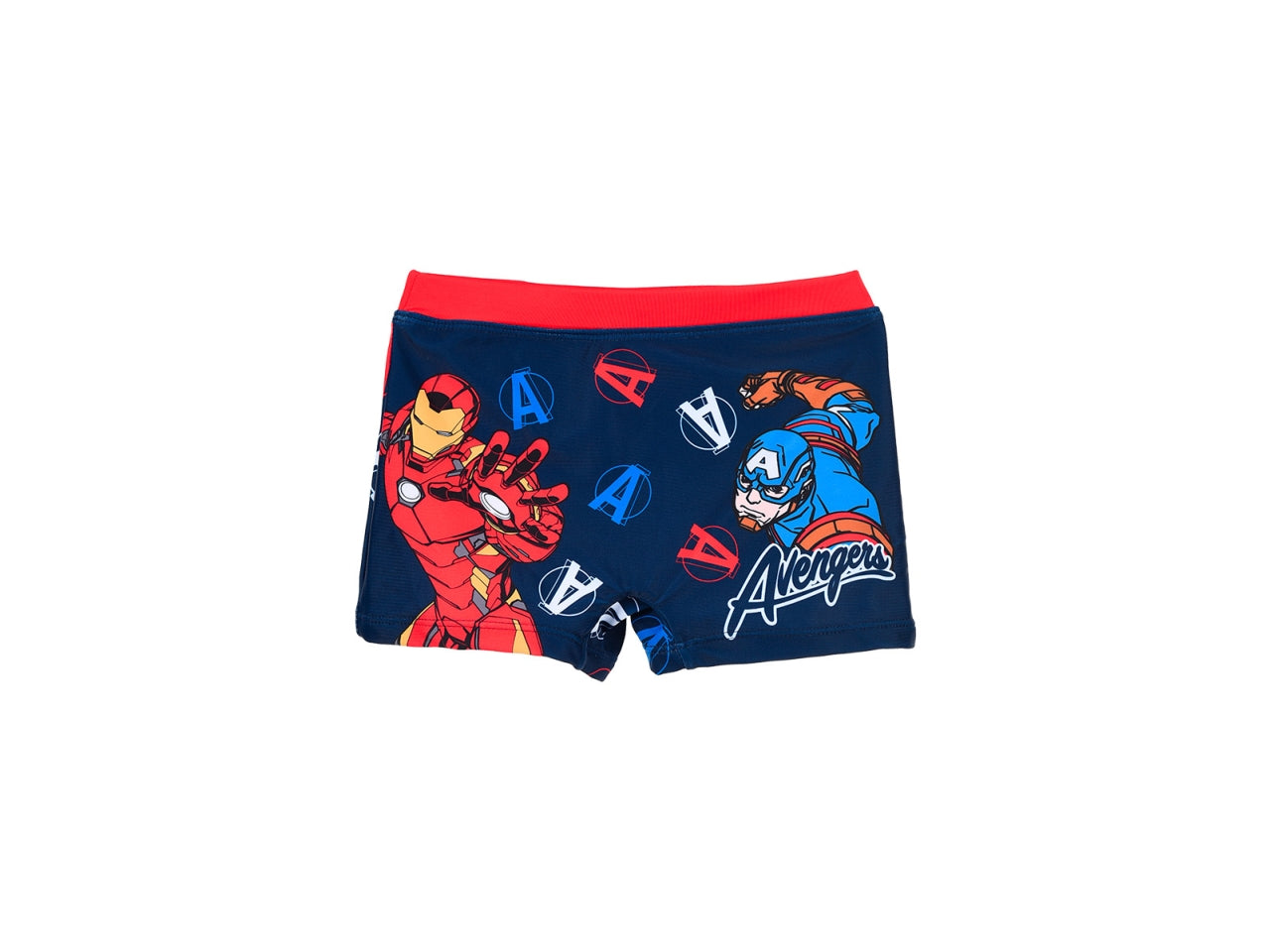 Avengers costume mare boxer taglie da 4 a 10 anni