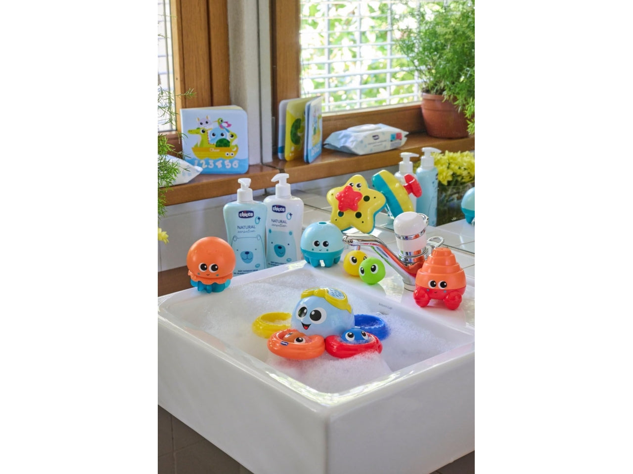 Gioco baby sense focus 123 libro bagno