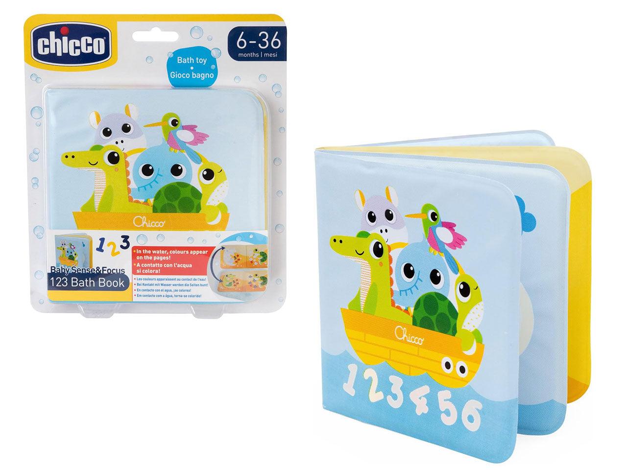 Gioco baby sense focus 123 libro bagno