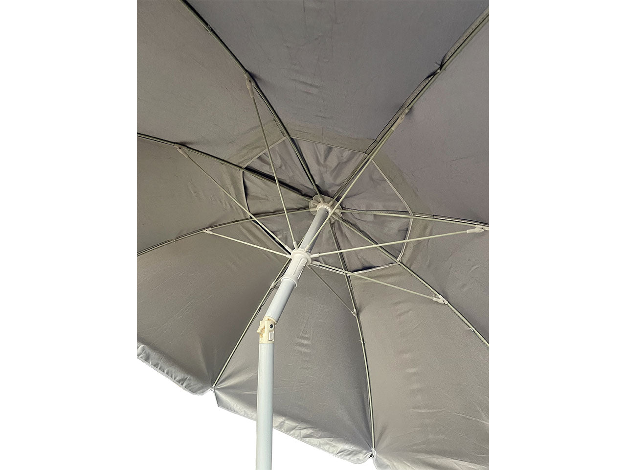 Ombrellone ischia polyacciaio 200/8/32 fibra c/sacca di colore blu