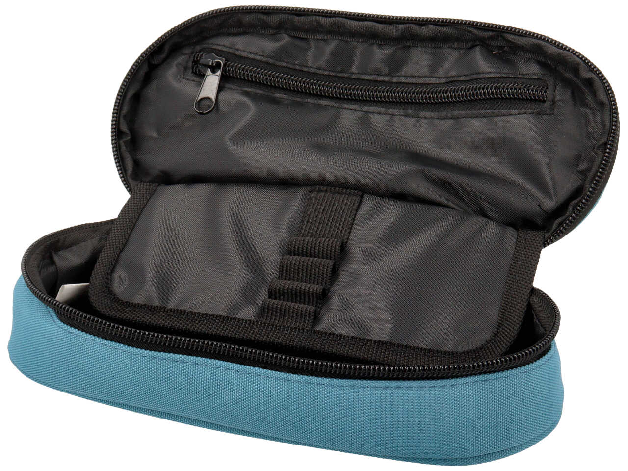 Astuccio ovale organizzato comix monocolore avio