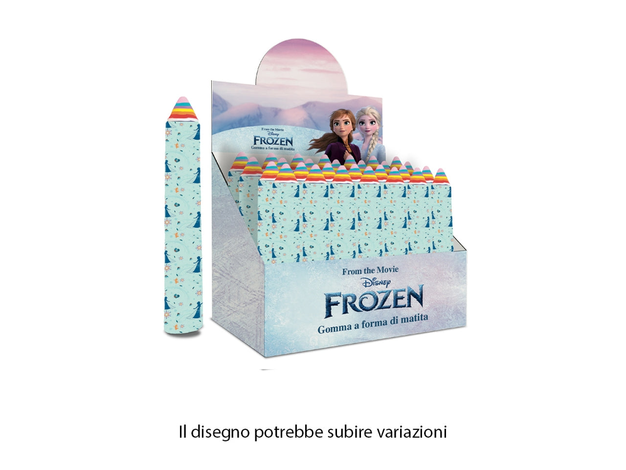 Forzen gomma per cancellare gigante