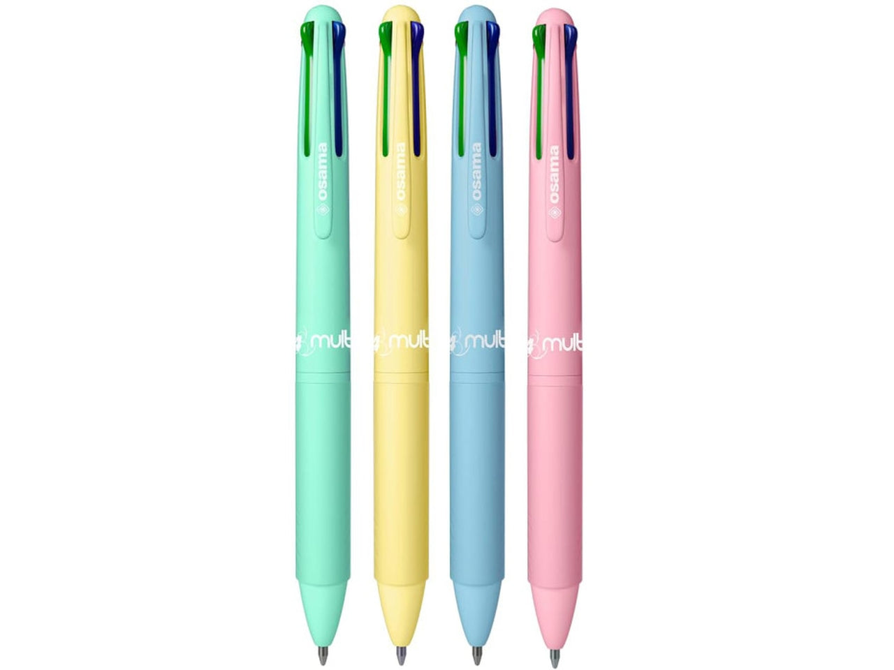 Penna sfera 4 colori osama pastel sfera