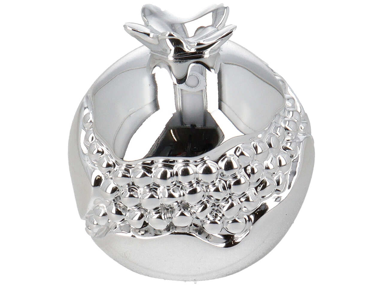 Melograno h.6cm argento