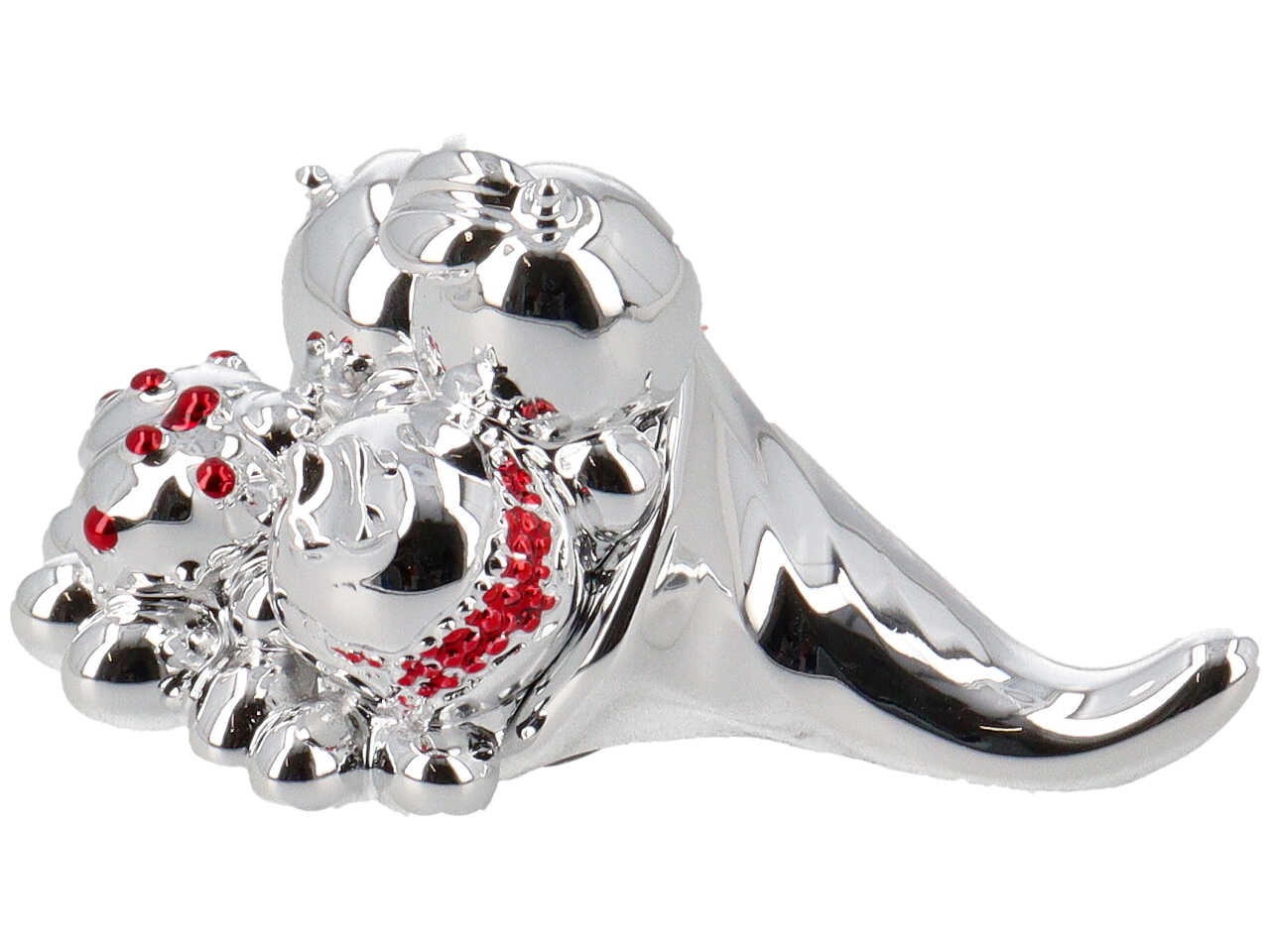 Cornucopia 8cm argento