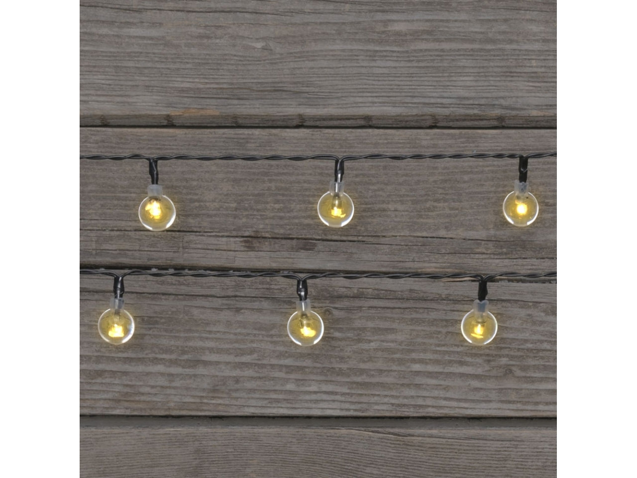 Catena luci solare 50 lampadine a led a20 2+5mt