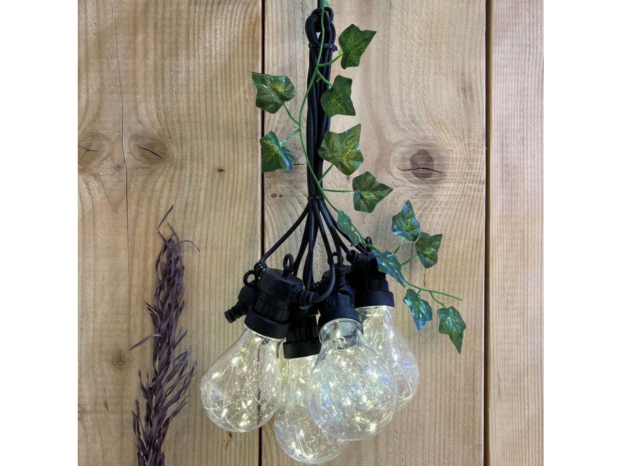 Catena luci hn 10 lampadine microled a67 4+5mt