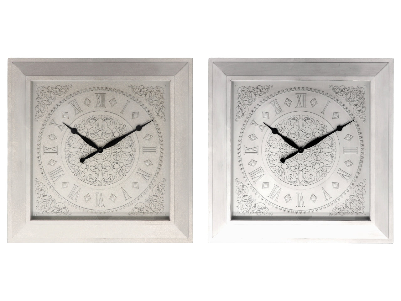 Orologio da parete 75x75cm in 2 colori assortiti