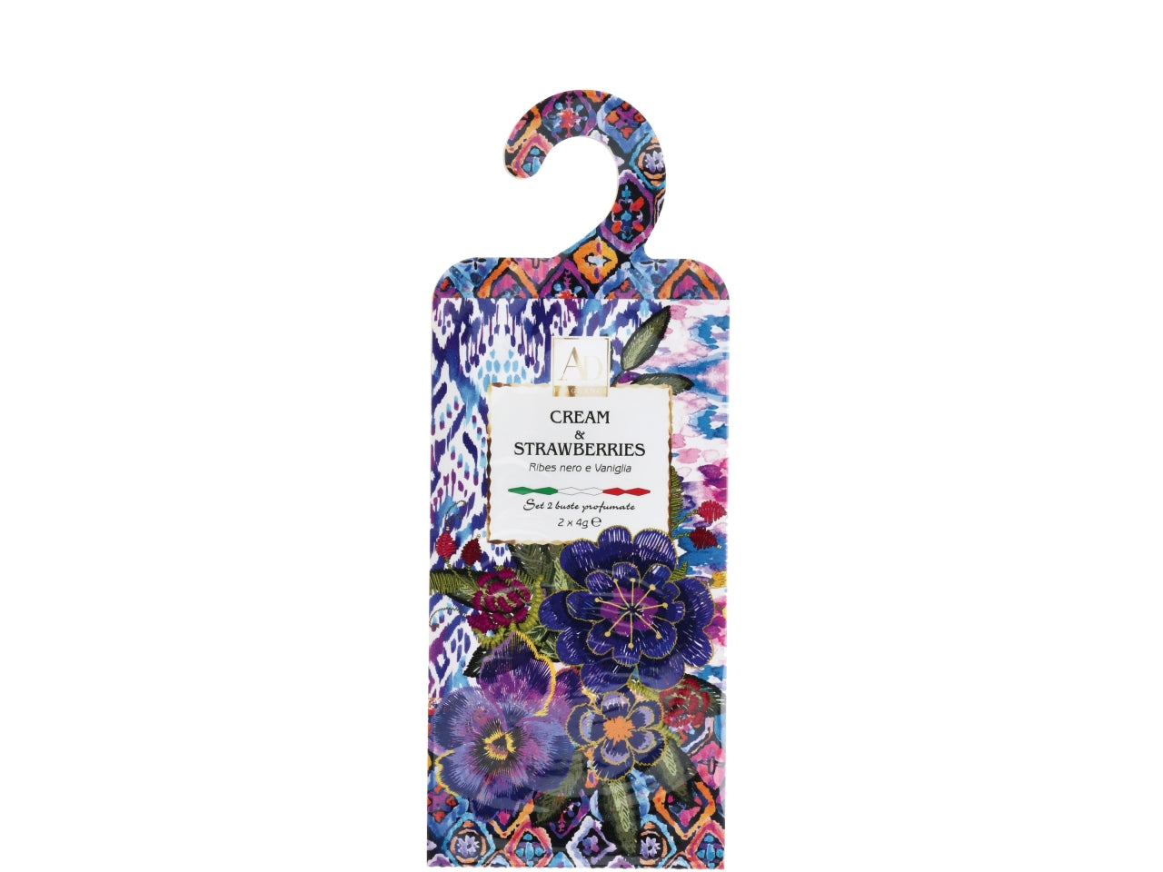 Buste profumate con grucce in 6 fragranze assortite la confezione composta da 2 buste profumate