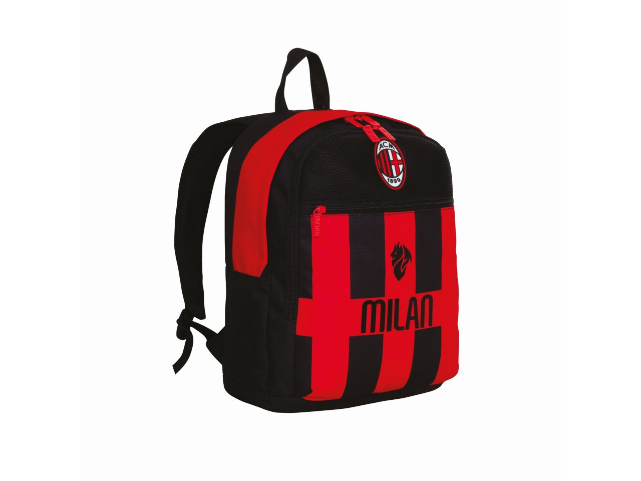 Zaino scuola milan con doppio scomparto 29,7x40x22cm