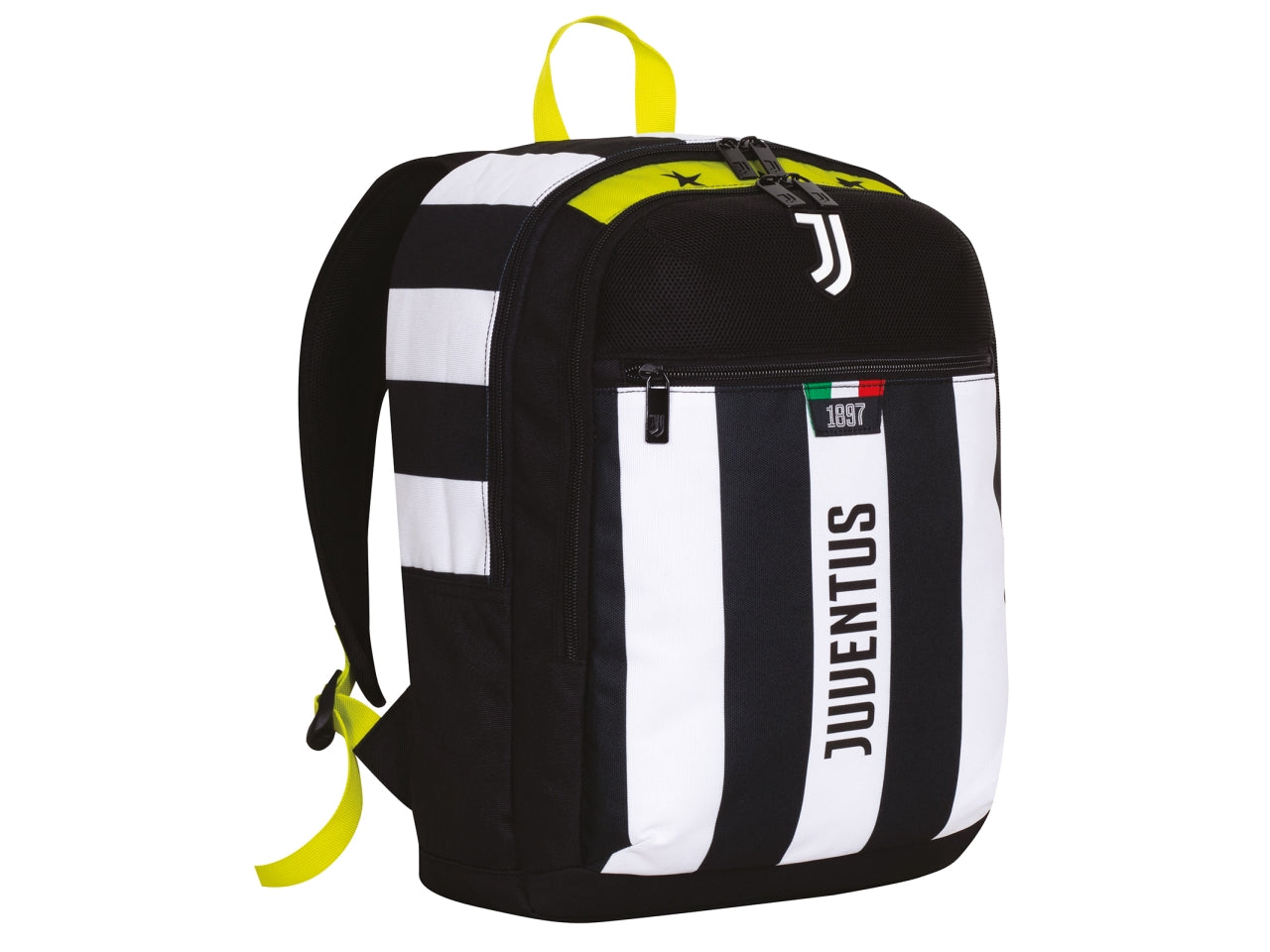 Zaino scuola juventus con doppio scomparto 29,7x40x22cm