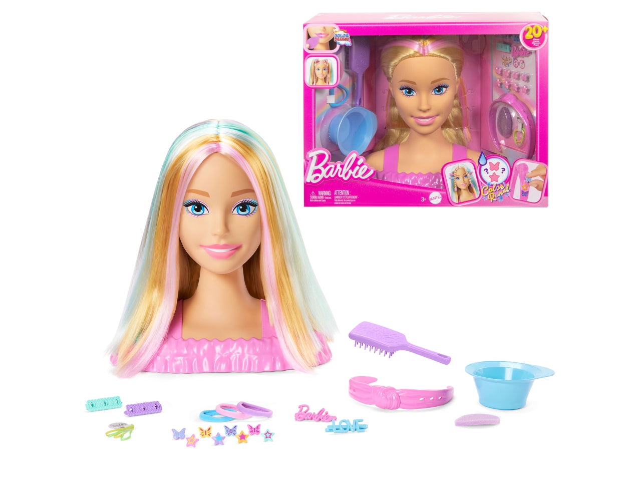 Barbie testa pettinabile deluxe