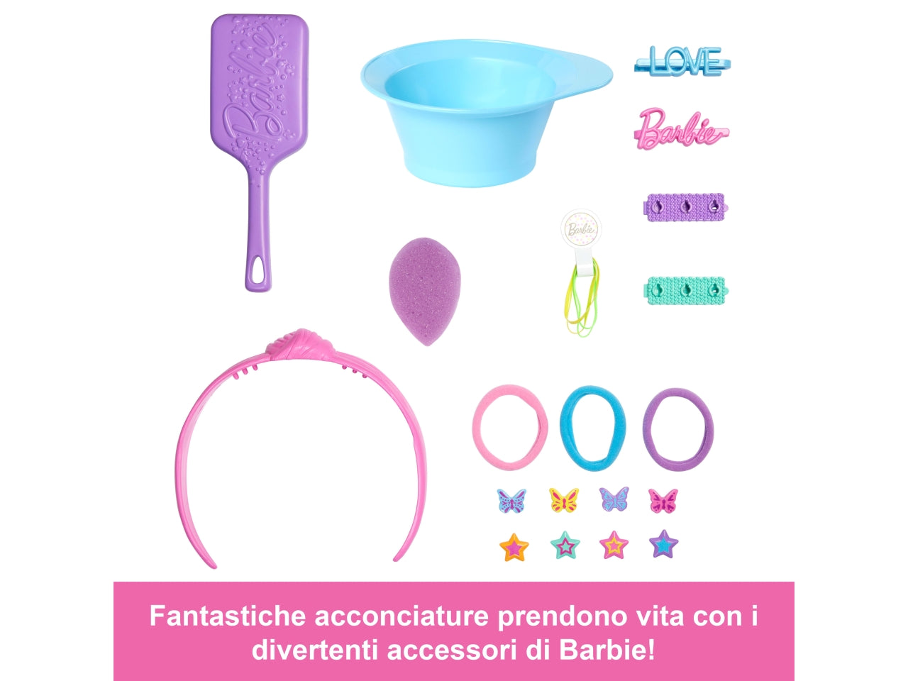 Barbie testa pettinabile deluxe