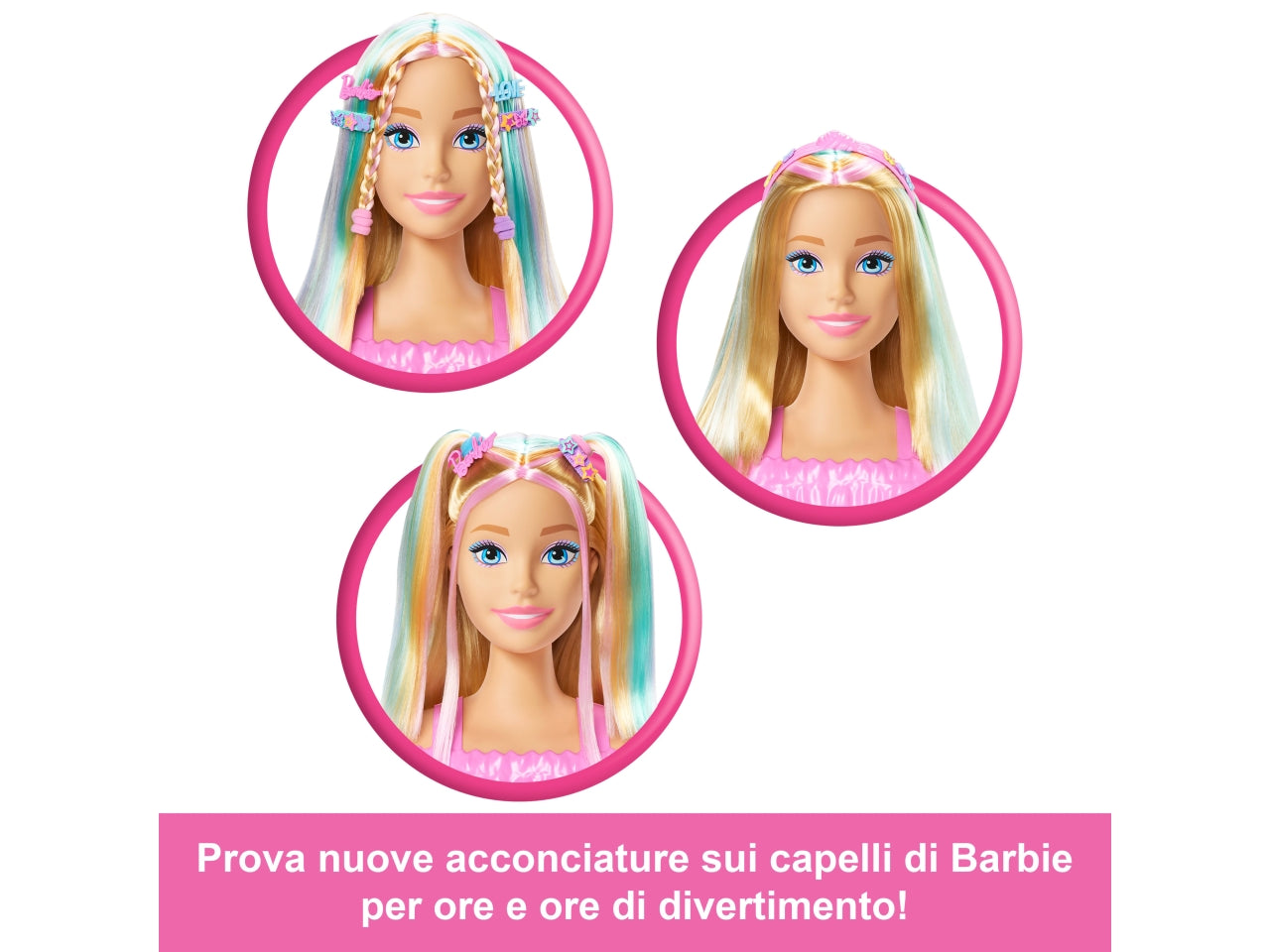 Barbie testa pettinabile deluxe