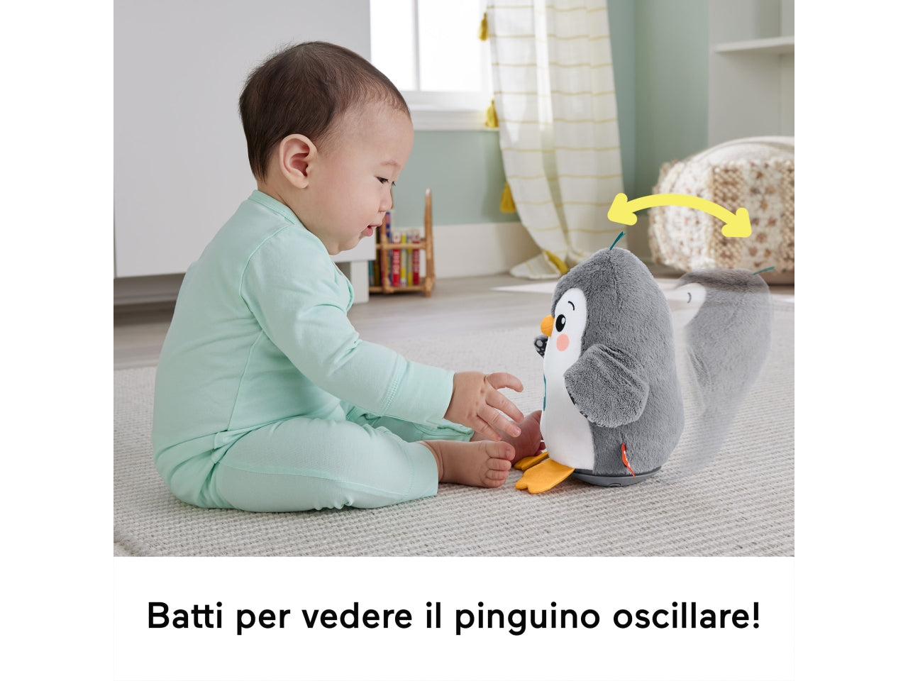 Gioco pinguino dolci coccole