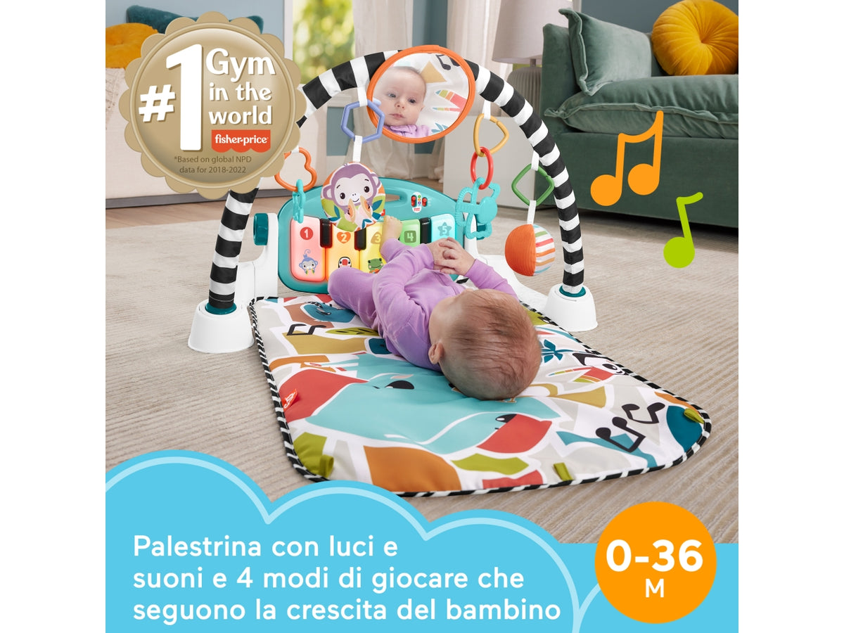 Fisher price gioco palestrina baby piano set musicale portatile