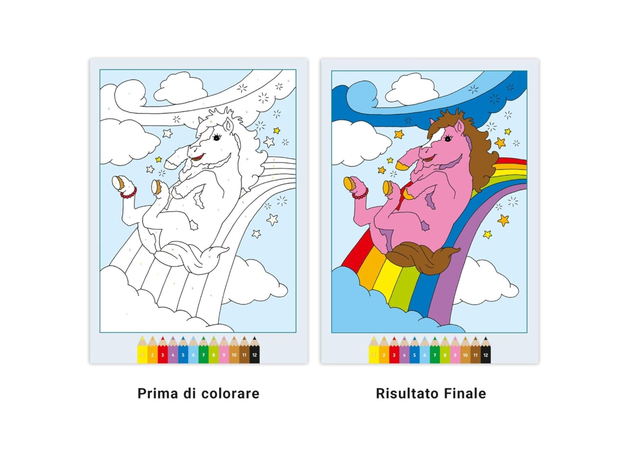 Creart album da colorare 5+ - magici pony