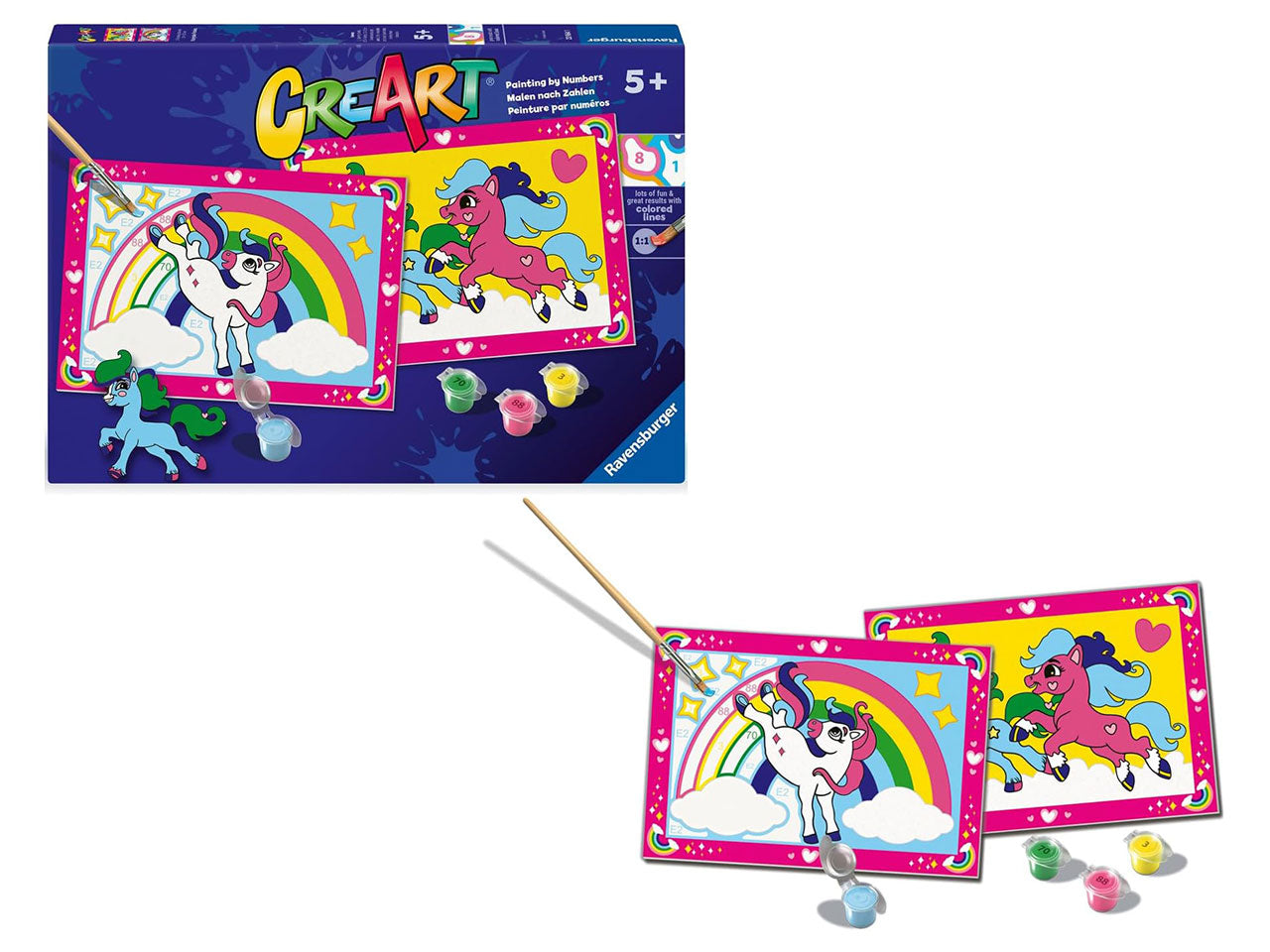 Creart serie junior: 2 x magici pony