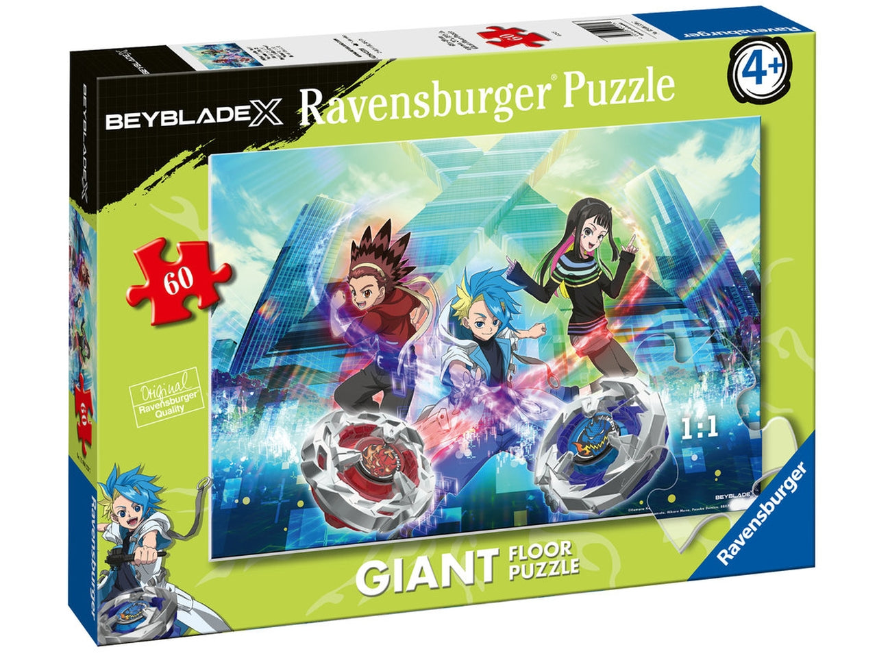 Puzzle 60 pezzi giant pavimento beyblade