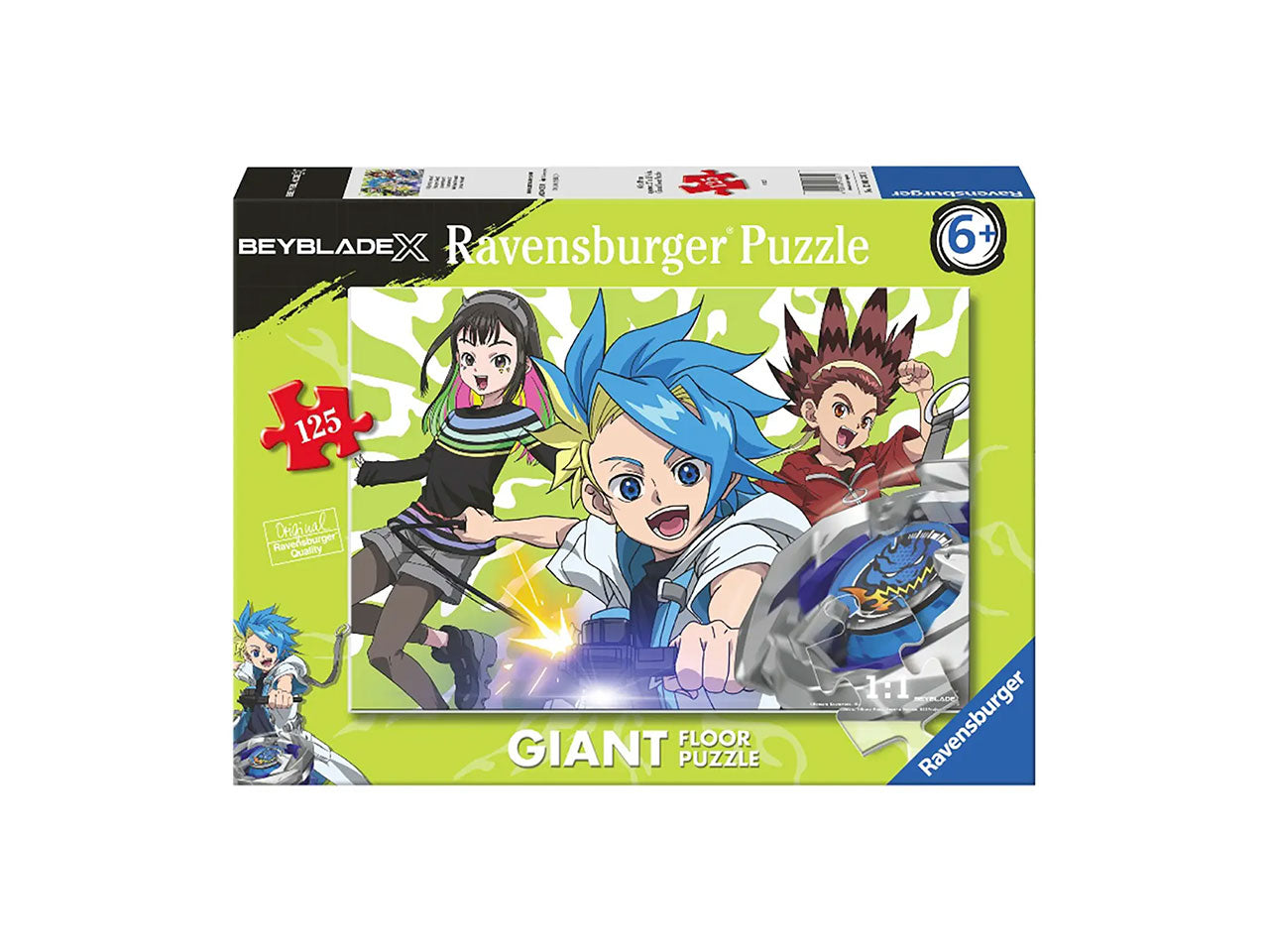 Puzzle 125 pezzi giant pavimento beyblade