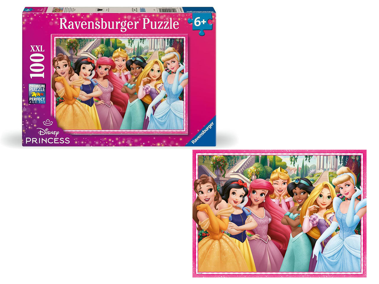 Puzzle 100 pezzi xxl disney princess