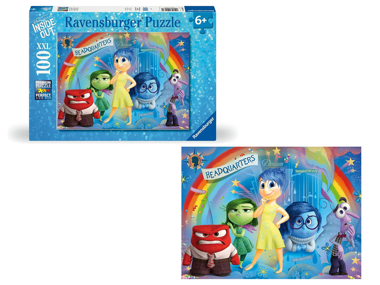 Puzzle 100 pezzi xxl inside out 1