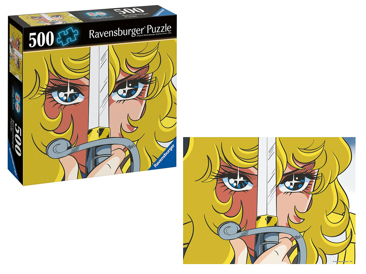 Puzzle 80s mania: 500 pezzi square lady oscar