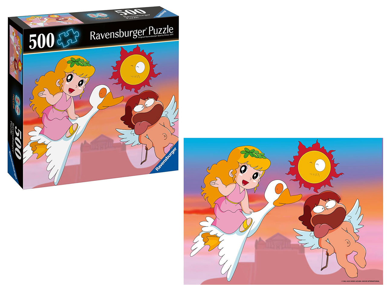 Puzzle 80s mania: 500 pezzi square pollon