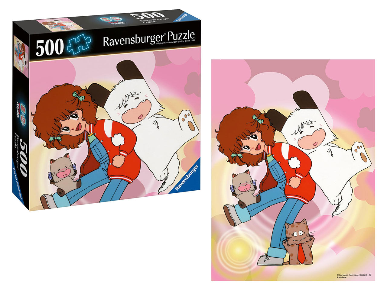 Puzzle 80s mania: 500 pezzi square hello spank