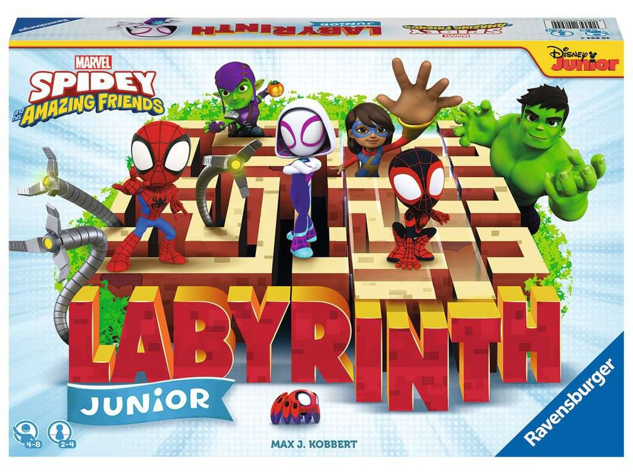 Gioco junior labyrinth spidey and friends
