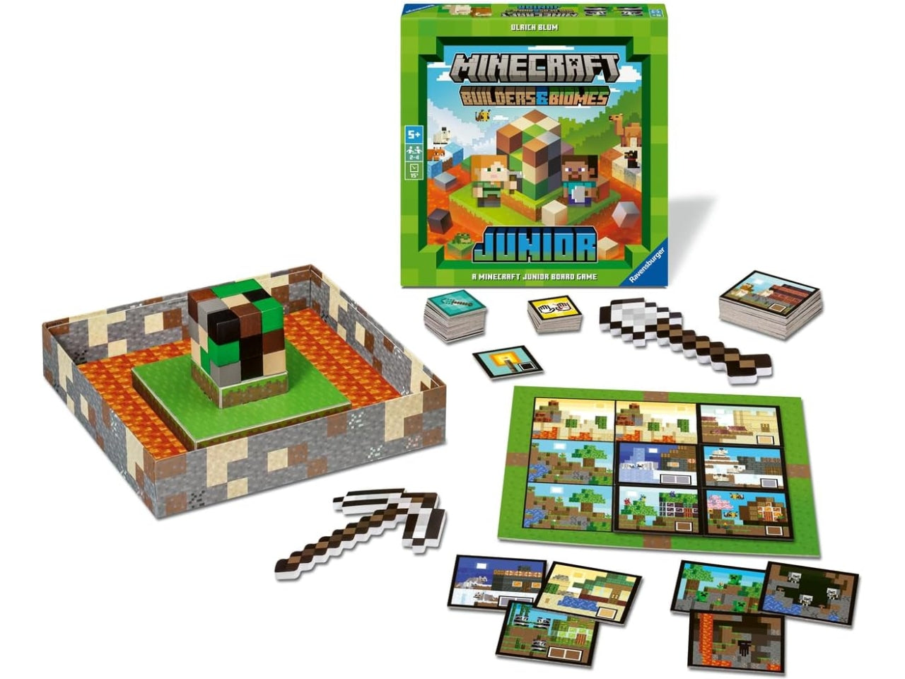 Gioco minecraft junior builder&biomes