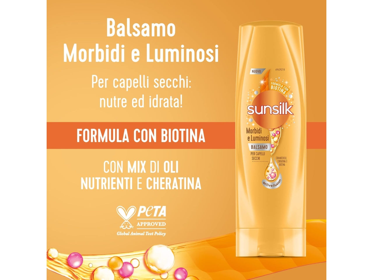 Sunsilk balsamo morbidi e luminosi $