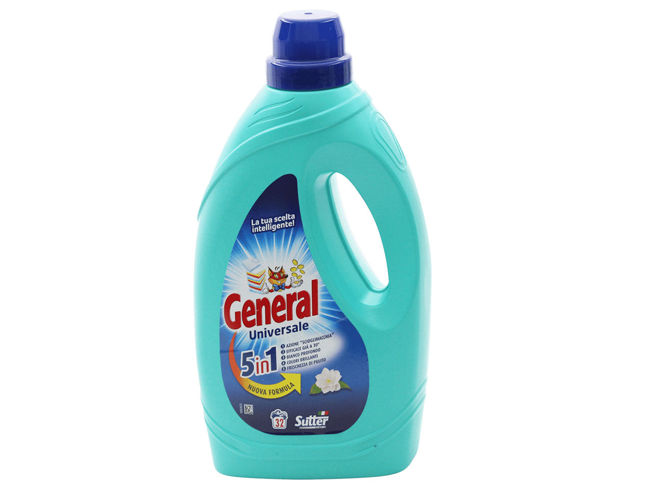 General lavatrice liquido 32 lavaggi 5 in 1 universale $