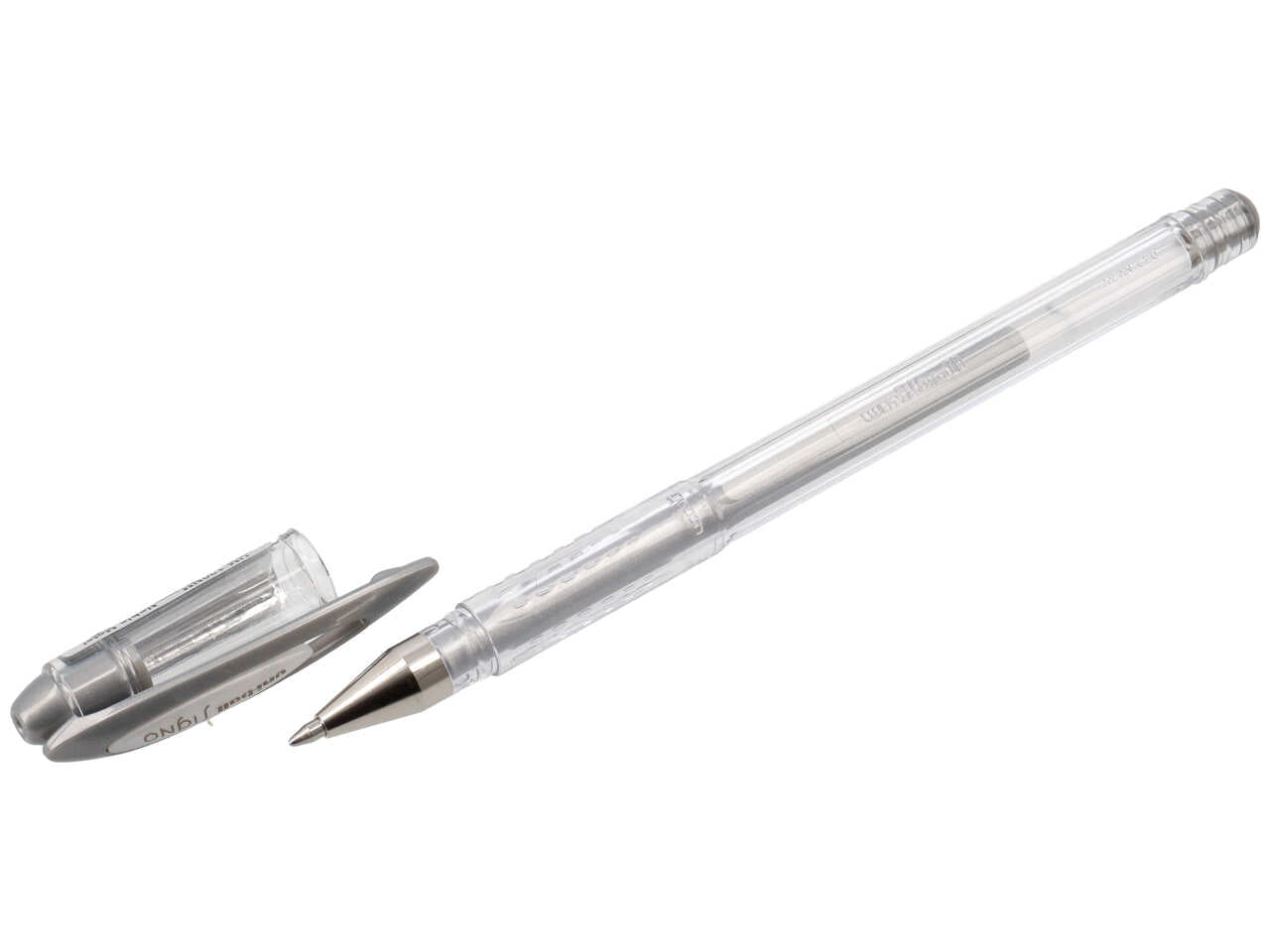 Penna gel uni-ball signo noble metal 0,8mm argento
