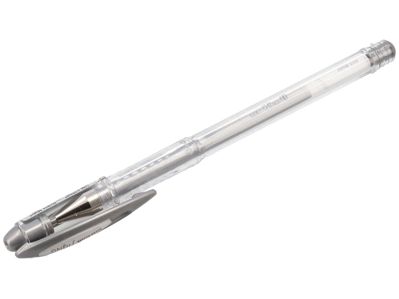 Penna gel uni-ball signo noble metal 0,8mm argento