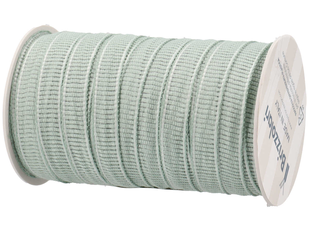 Nastro in tessuto 258 1cmx25mt di colore acqua marina