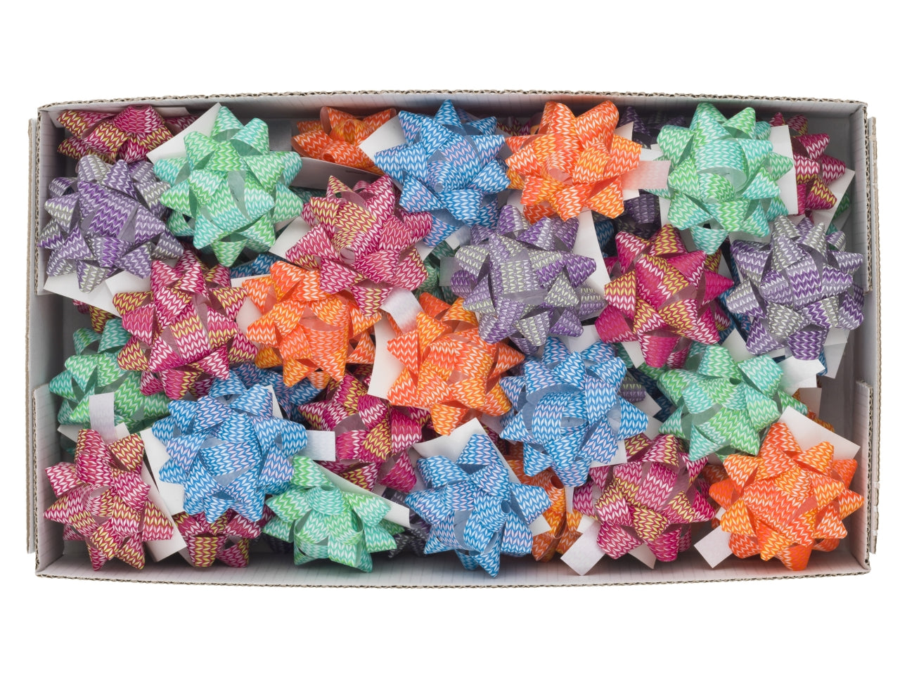 Coccarda decorata 68344 10mm assortite la confezione contiene 50 coccarde