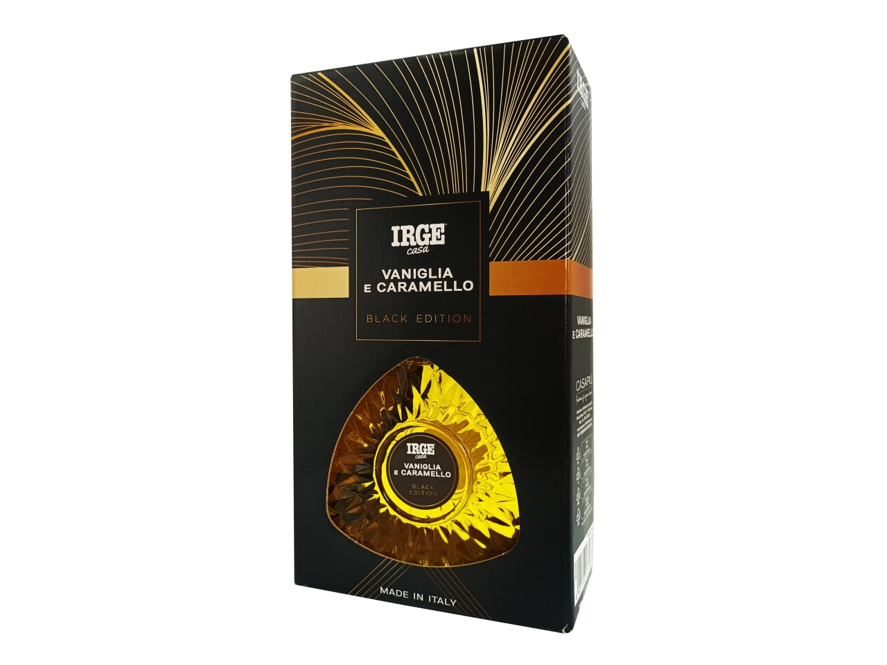 Diffusore di essenza con bacchette 700ml vaniglia e caramello