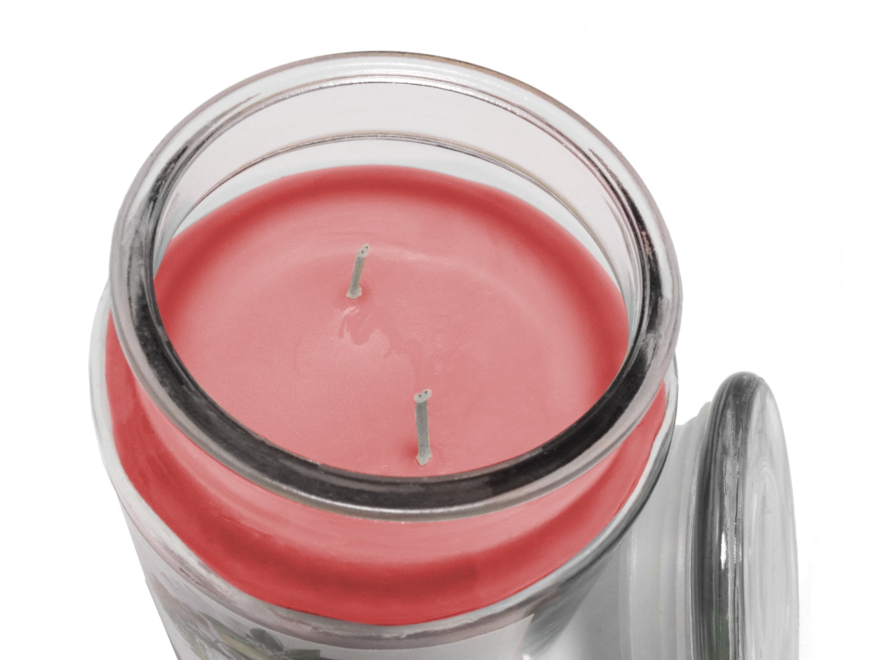 Candela barattolo in vetro con coperchio 510gr apple pie