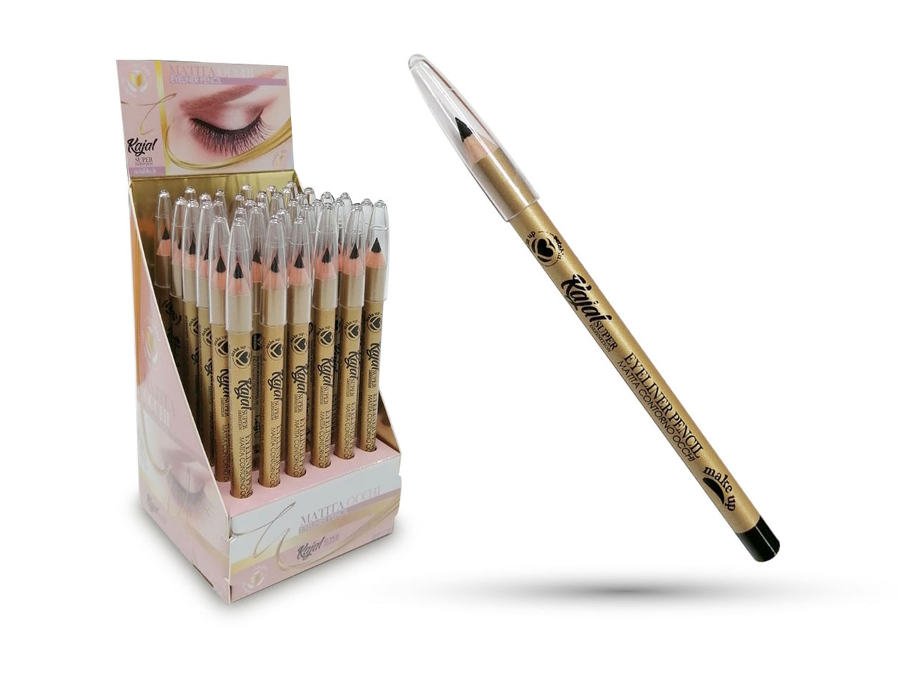 Matita per occhi colore nero kajal