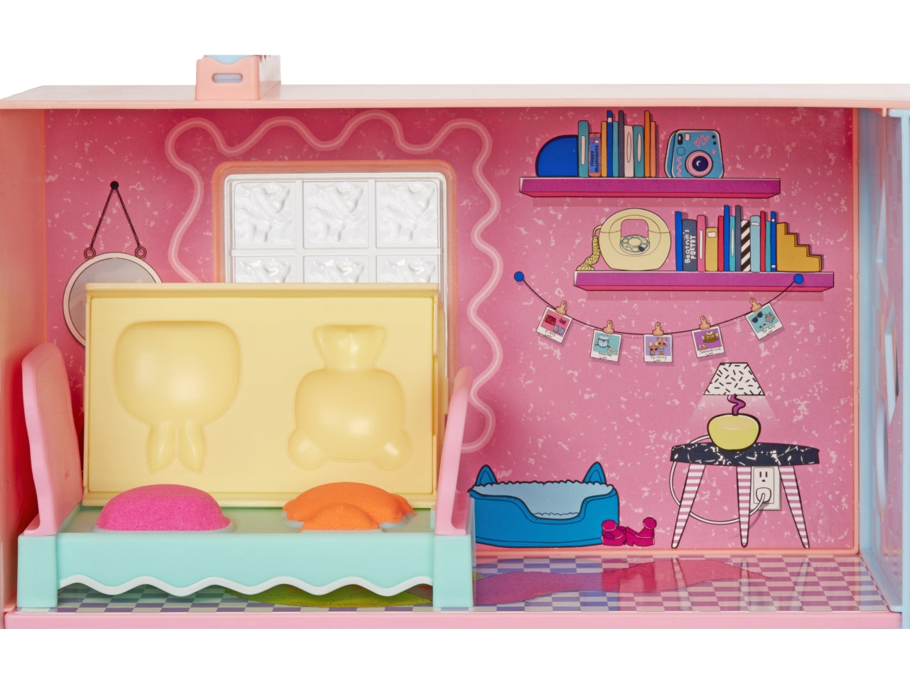 Lol surprise squish sand magic crea acconciatura con sabbia magica