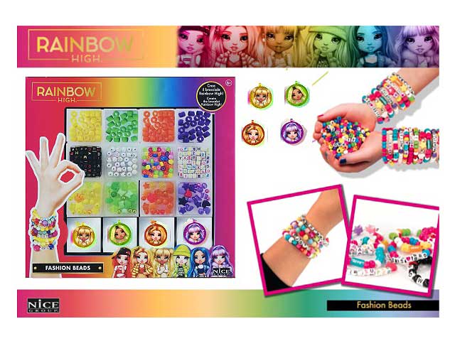 Rainbow high fashion beads 97003