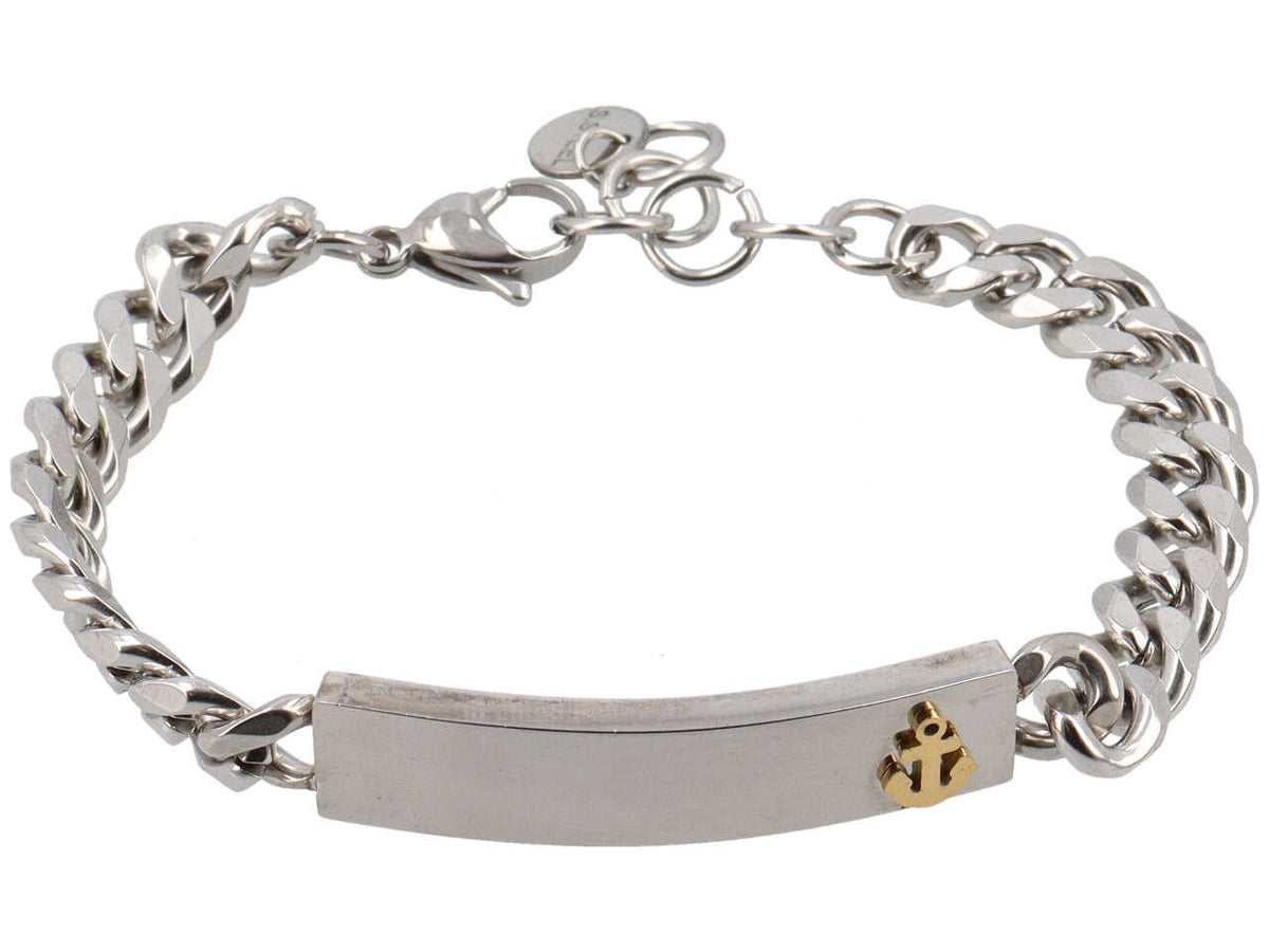 BRACCIALE GROUM. PLACCA ANCORA